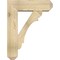 Ekena Millwork Olympic Craftsman Rough Sawn Bracket w/ Offset Brace, Douglas Fir, 8"W x 26"D x 34"H BKT0806X26X34OLY04RDF - alternate 2